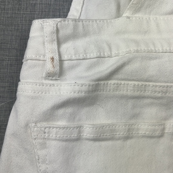 Dollhouse White Denim Shortall Dress Overall Skirt Juniors Sizes 5 7 9 - Picture 8 of 8